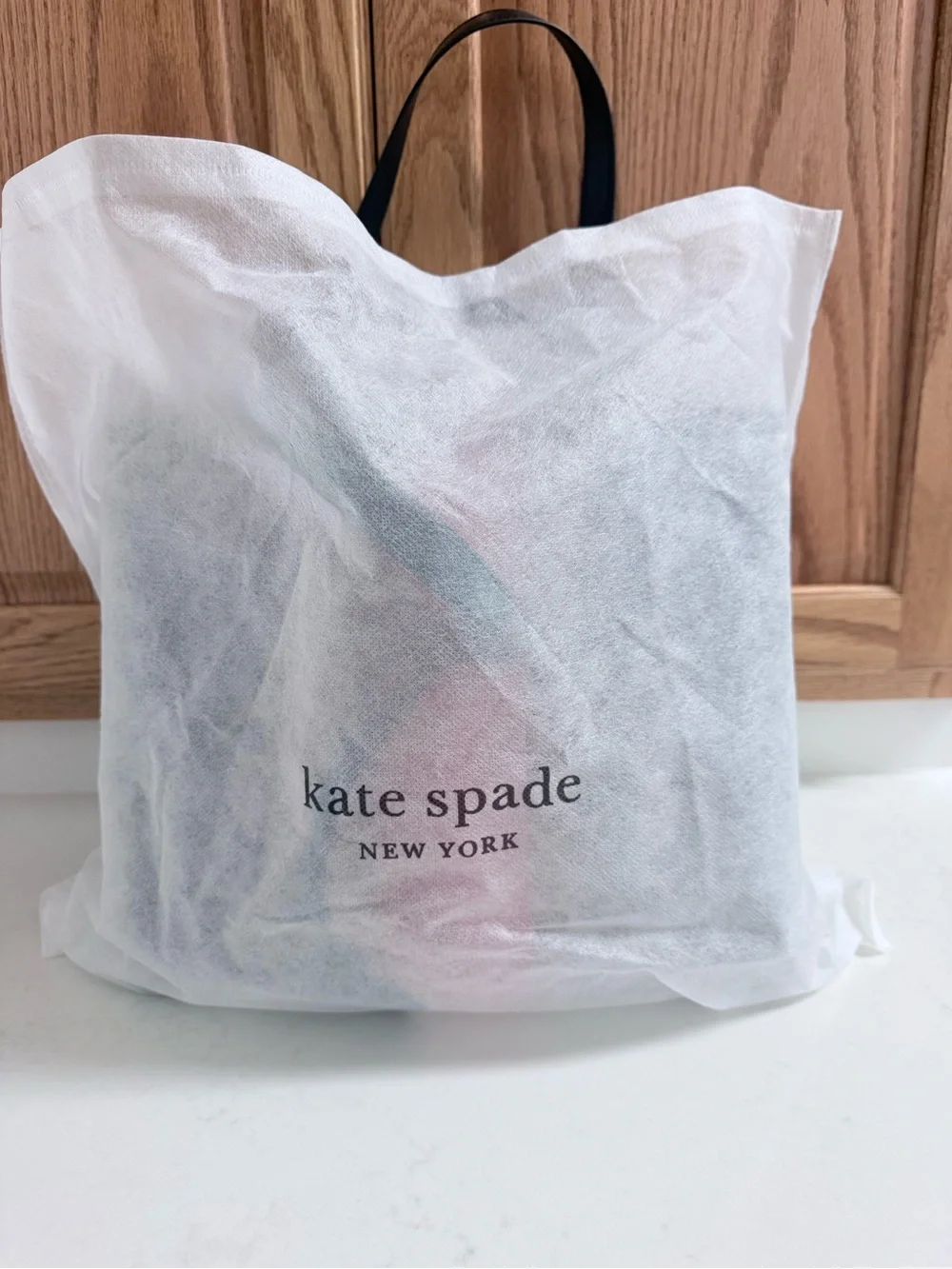 Kate Spade x Disney Black & Pink Patterned Tote